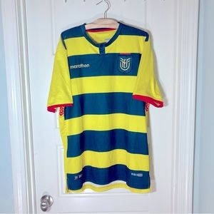 2021 Ecuador Copa America Home Kit Size L Marathon Brand